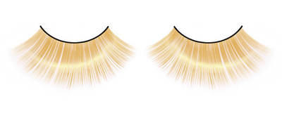 Пушистые оранжевые ресницы (Цвет: оранжевый)