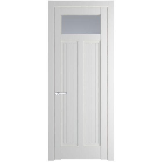 Фото межкомнатной двери эмаль Profil Doors 3.4.2PM крем вайт стекло матовое