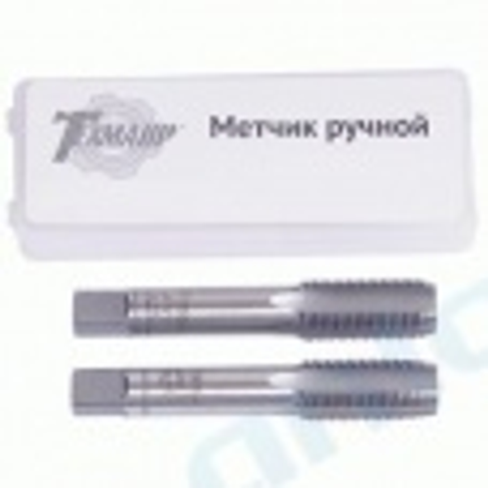 Метчик М20 х 2,50 пластмассовый футляр 2 шт.