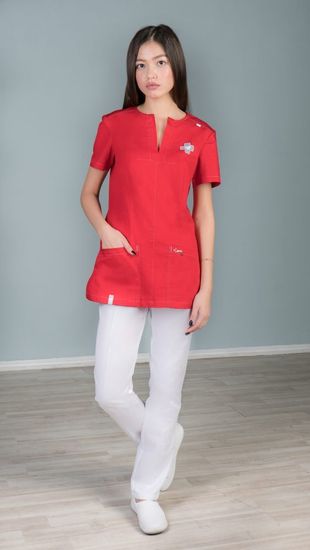 Блуза женская Z16-1634 (сатори 0/красный 763)