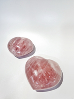 Сердечко из розового кварца крупное L