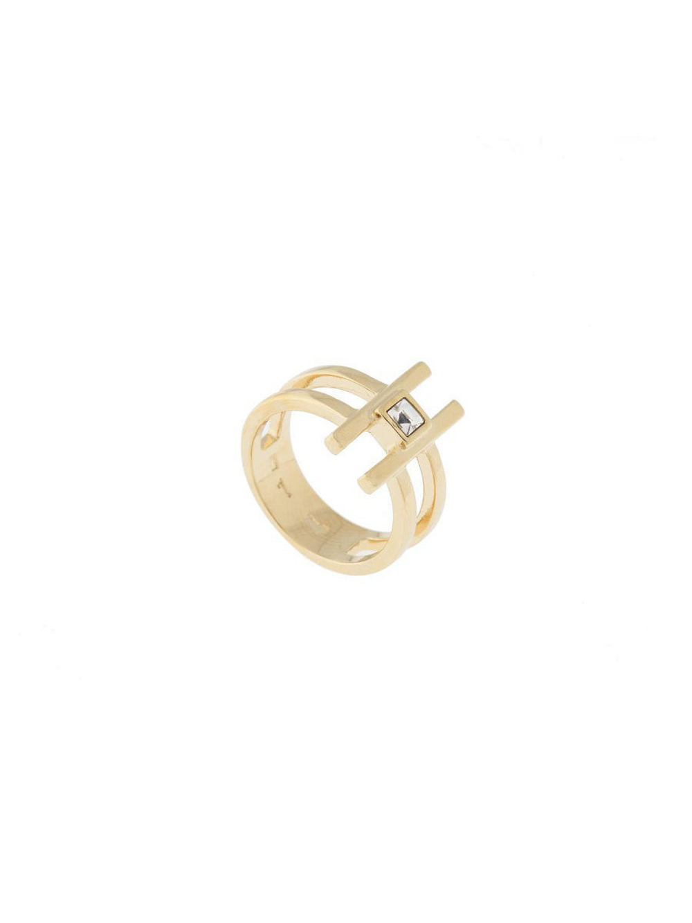 "Филера" кольцо в золотом покрытии из коллекции "Линия судьбы" от Jenavi