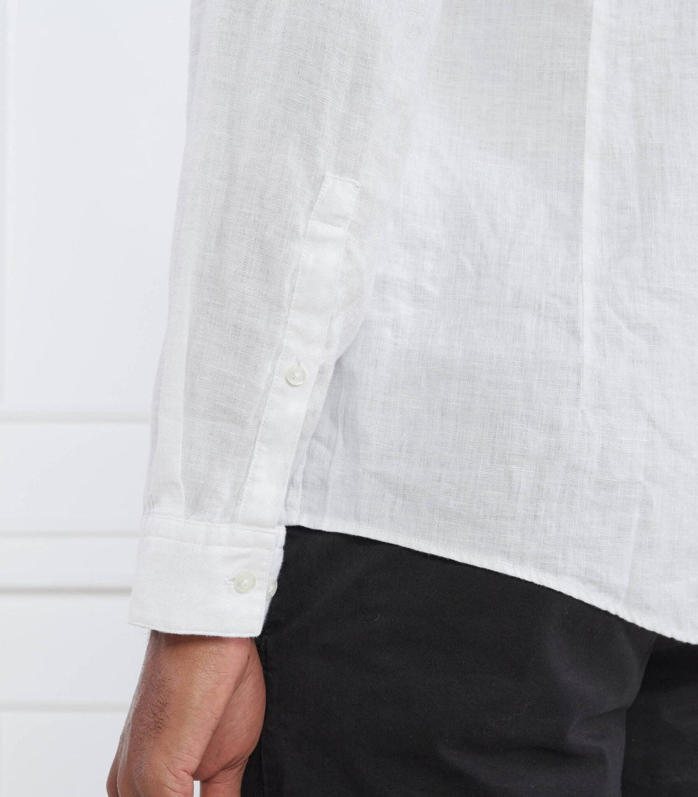 Льняная рубашка Elvory HUGO - белый(50490740)