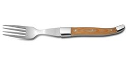 Вилка для стейка деревянная ручка