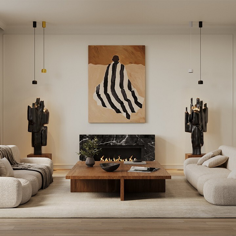 Подвесной светильник Maytoni Comfy P113-L12-3K-BS