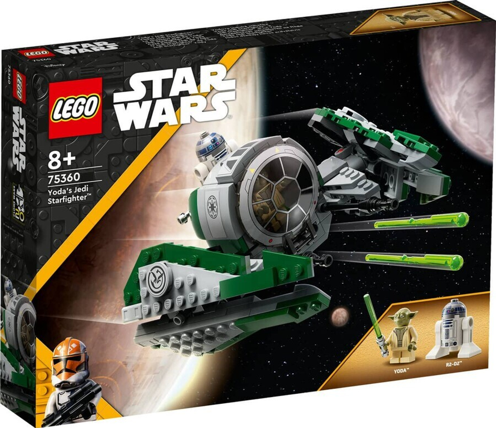 Конструктор LEGO Star Wars 75360 Джедайский истребитель Йоды
