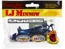 Виброхвосты съедоб. искусст. LJ Pro Series MINNOW 2.2in (05.60)/T52 10шт.