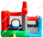 Детский надувной батут "Домик в деревне" 3.5*2.5*2.2 м