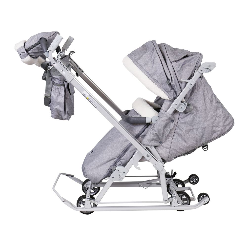 Коляска комбинированная «Ника Детям 7-8K» дымчатый (арт. НД7-8K/10)