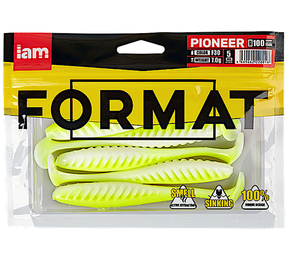 Мягкая приманка IAM Format Pioneer 125мм 11г -