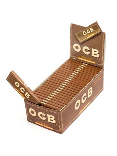 Бумага для сигарет блок "OCB" Virgin Single 50л*50шт
