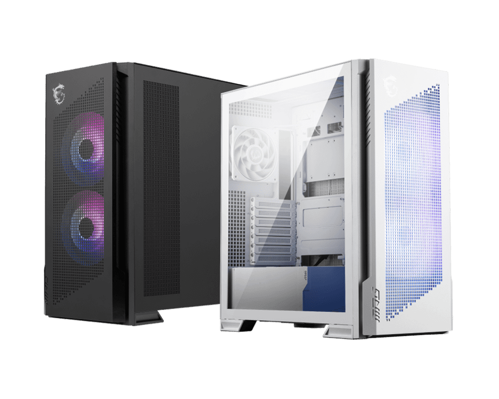 Компьютерный корпус MSI MPG VELOX 300R AIRFLOW PZ WHITE EATX/ATX/mATX/mITX 2xUSB, Type-C White