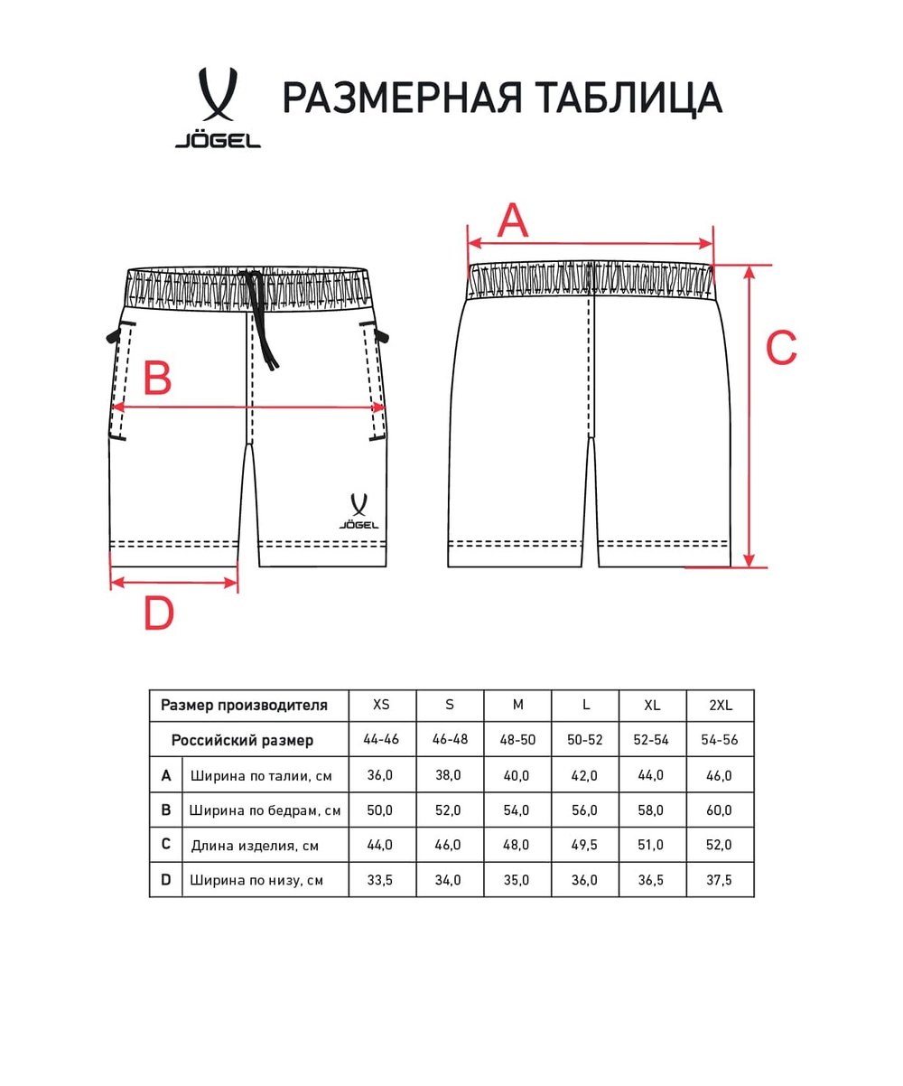 Шорты ESSENTIAL Athlete Shorts, черный