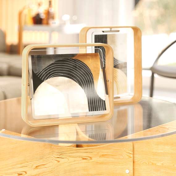 Фоторамка двухсторонняя bellwood, 26х31 см, натуральное дерево