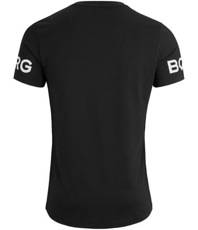 Мужская теннисная футболка Björn Borg Tee Borg M - black beauty