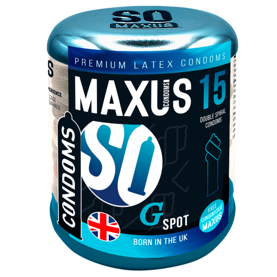 Презервативы Maxus G spot Двойная спираль, 15 шт