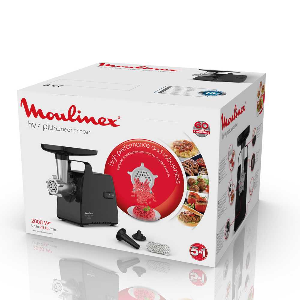Мясорубка Moulinex HV7 Plus ME552810