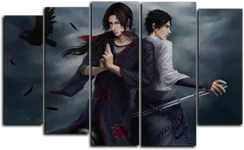 Модульная картина "Аниме Итачи"