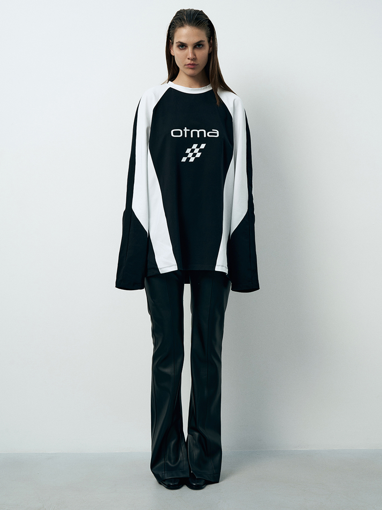 Лонгслив черный "MOTOCROSS"