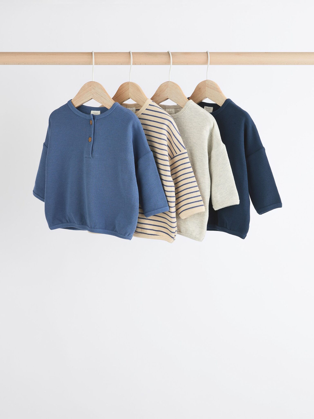 Джемпер для малышей Next Q96-783, 4 шт., Голубой, Белый