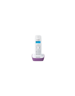 Panasonic KX-TG1611RUF (сиреневый) (АОН, Caller ID,12 мелодий звонка,подсветка дисплея,поиск трубки)