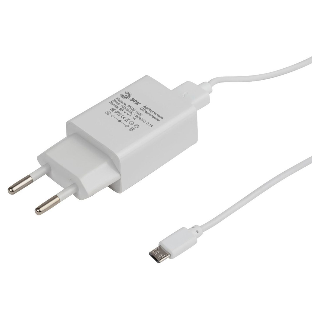 Светильник настольный LED, 10 Вт, белый, Эра, NLED-482-10W-W, 30х180, Б0041086