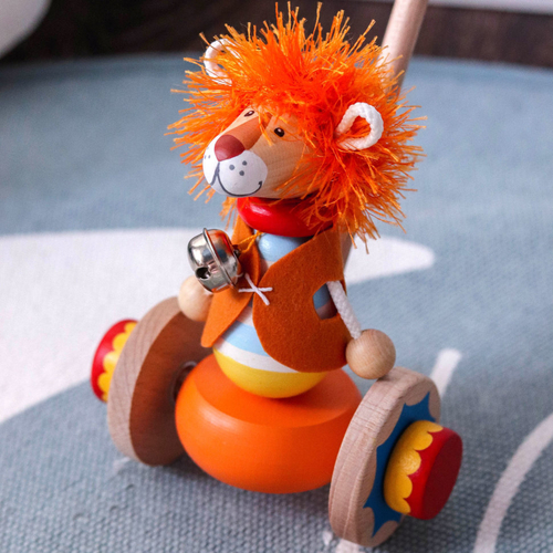 Каталка на палочке "Лев Бонифаций", Вальда