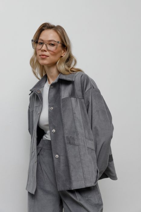 РУБАШКА МИРИ СЕРЫЙ