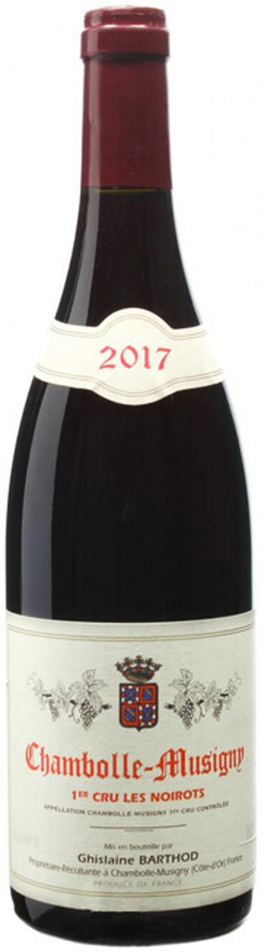 Вино Domaine Ghislaine Barthod Chambolle-Musigny 1er Cru Les Noirots AOC, 0,75 л.