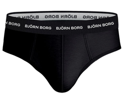 Мужские спортивные боксеры Björn Borg Essential Brief 3P - черный