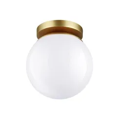 4247/1C HIGHTECH ODL21 505 золотист/металл/белый/акрил Потолочный светильник IP44 E27 LED max 5W BOSCO