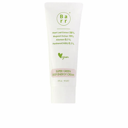 Barr Super Green Deep Energy Cream Успокаивающий крем-гель для чувствительной проблемной кожи, с натуральными растительными экстрактами 60 мл