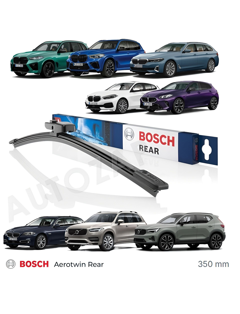 Щетка стеклоочистителя задняя BOSCH Aerotwin Rear A351H для BMW X5 G05, 5 G31, 5 F11