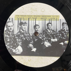 Винтажная виниловая пластинка LP The Beach Boys Studio Sessions 61 62 (Italy 2000)