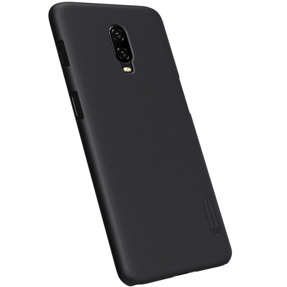 Тонкий жесткий чехол от Nillkin для смартфона OnePlus 6T (A6010), серия Super Frosted Shield