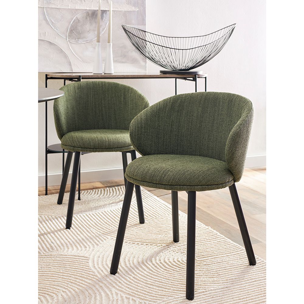 Стул Comfy, рогожка, шпинат