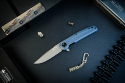 Складной нож Biker Z PGK TacWash Gray G10