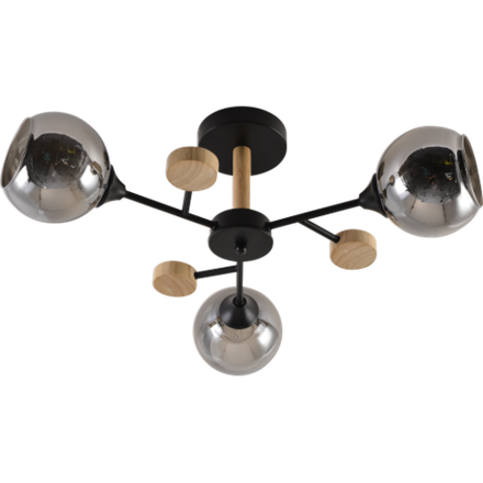 Люстра Rivoli Elouisa 9181-303 3 х Е27 60 Вт модерн