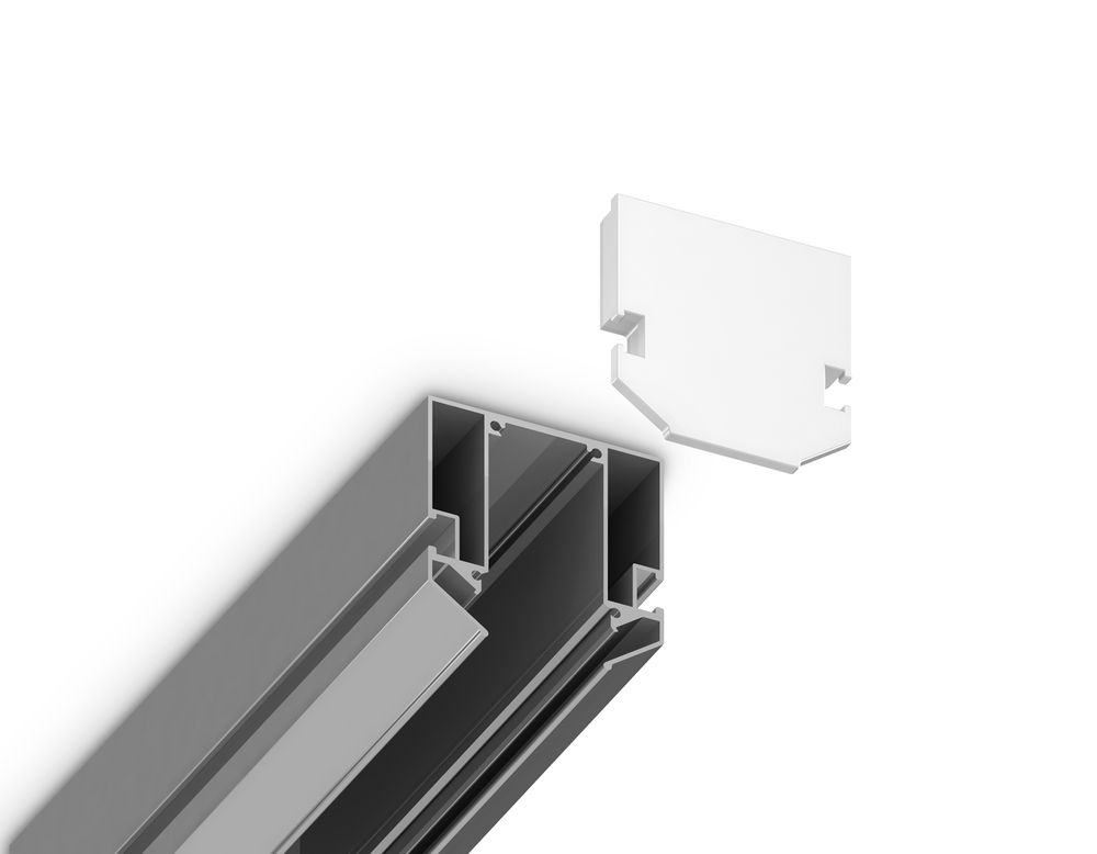 Ambrella Заглушка для корпуса в натяжной потолок Magnetic 220V (2шт) Magnetic 220V GL1063