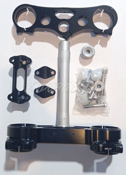 Траверсы вилки KTM (копия X-Trig) черный