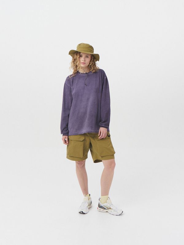 Лонгслив SS23 Garment Dyed Indigo - фото 4