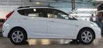 Рейлинги для а/м Hyundai Solaris-Хэтчбек (2011-2017) черный 0262-БП-02