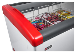 Ларь морозильный Frostor GELLAR FG 375 E красный (R290)