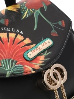 Рюкзак NICKOLE LEE 16766 BUTTER FLOWER BLACK