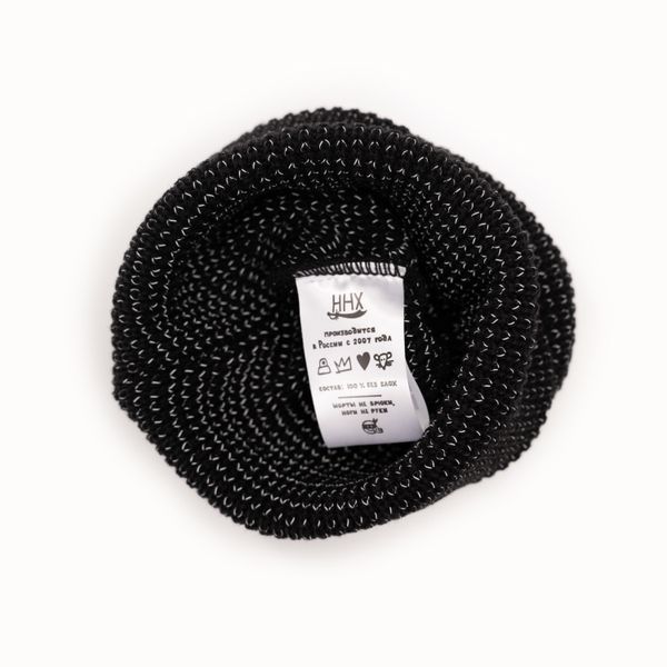 Шапка AW25 Меру черная - фото 3