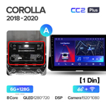 Teyes CC2 Plus 10" для Toyota Corolla 2018+