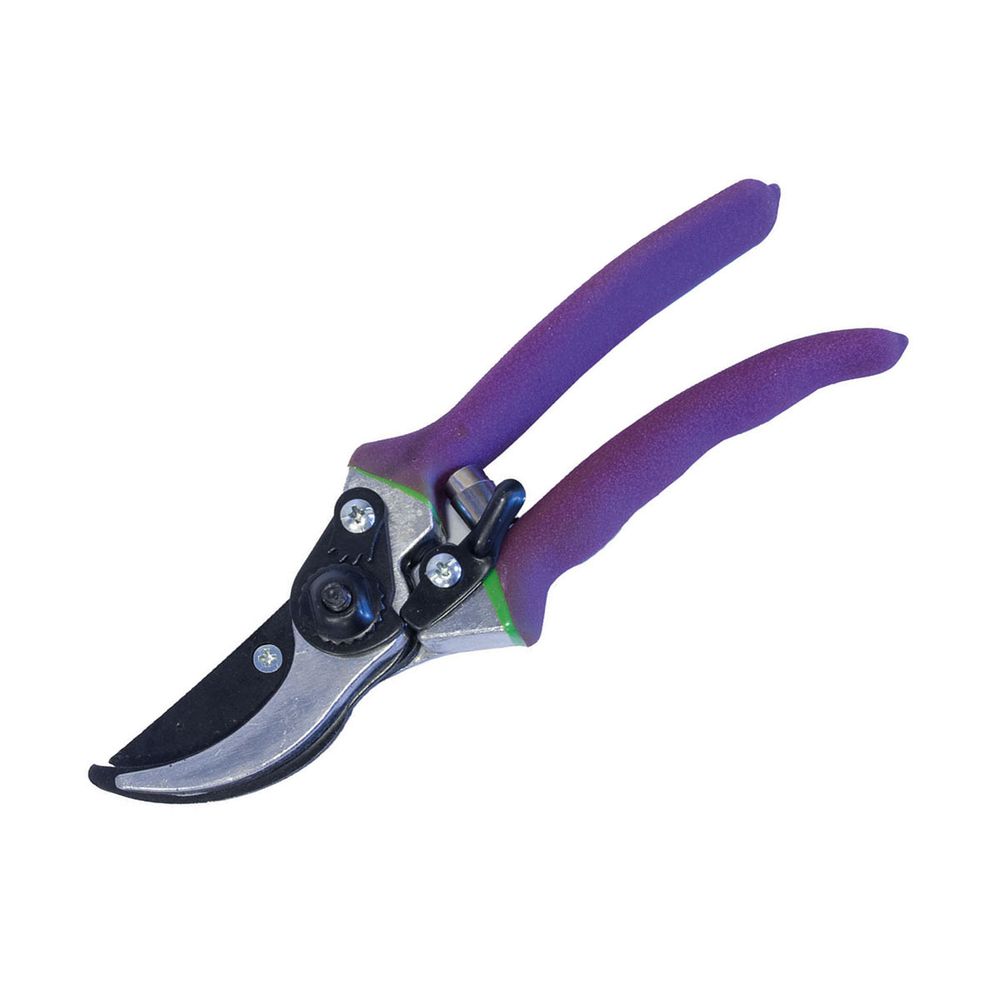 СЕКАТОР ОБВОДНОЙ ТЕФЛОН. 210 ММ, АЛЮМ. РУКОЯТКИ С ПВХ ПОКРЫТИЕМ(1/25/50) "DON GAZON" 130-0250