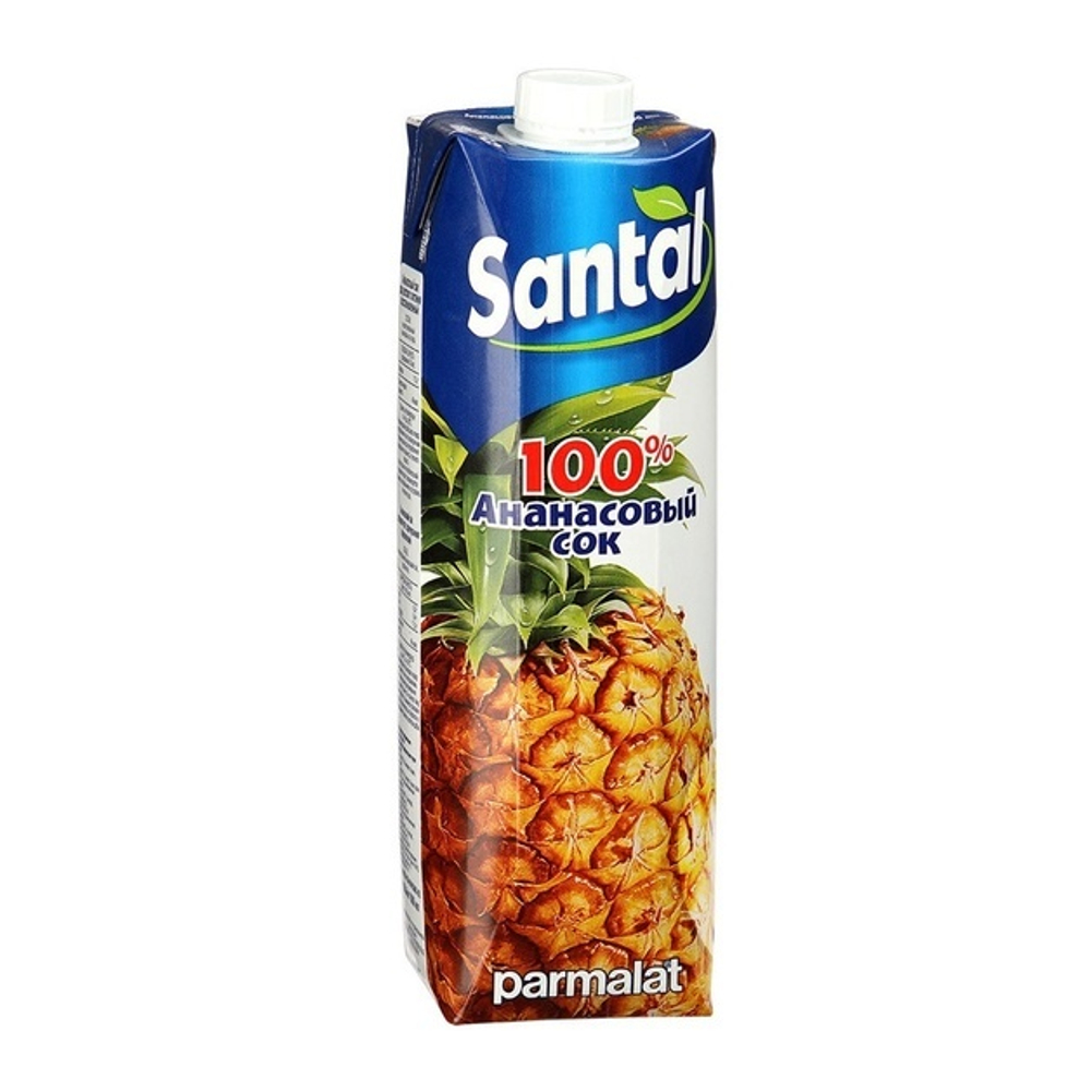 Сок ананасовый «SANTAL» - 1 л