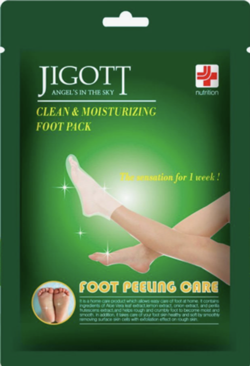 Пилинг-носочки для ног Jigott  Foot Pelling 1 пара