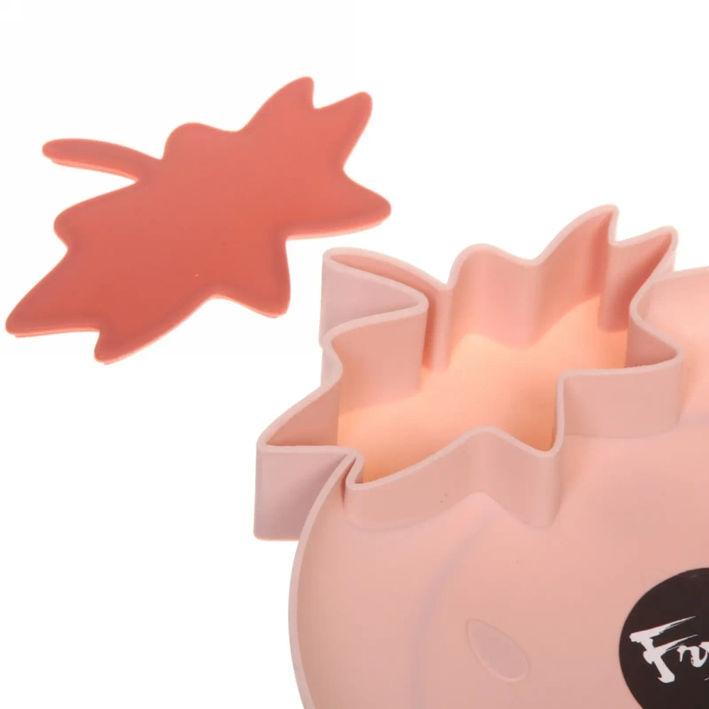 Блюдо пластиковое сервировочное «Клубника» 27*21см